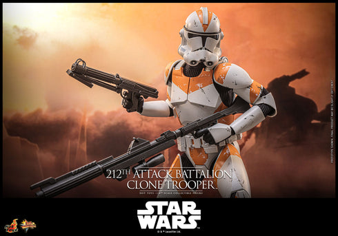 Hot Toys 212th Attack Battalion Clone Trooper (Deluxe Version) - Star Wars: The Clone Wars - MMS852 - 1/6 Scale Collectible Figure