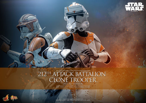 Hot Toys 212th Attack Battalion Clone Trooper (Deluxe Version) - Star Wars: The Clone Wars - MMS852 - 1/6 Scale Collectible Figure