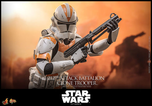 Hot Toys 212th Attack Battalion Clone Trooper (Deluxe Version) - Star Wars: The Clone Wars - MMS852 - 1/6 Scale Collectible Figure