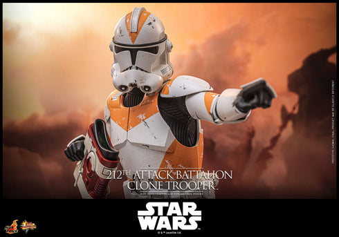 Hot Toys 212th Attack Battalion Clone Trooper (Deluxe Version) - Star Wars: The Clone Wars - MMS852 - 1/6 Scale Collectible Figure