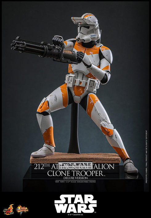 Hot Toys 212th Attack Battalion Clone Trooper (Deluxe Version) - Star Wars: The Clone Wars - MMS852 - 1/6 Scale Collectible Figure