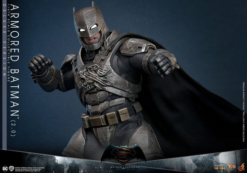 Hot Toys Batman v Superman: Dawn of Justice Movie Masterpiece Armored Batman 2.0 (Deluxe Version) 1/6 Action Figure