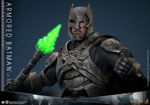 Hot Toys Batman v Superman: Dawn of Justice Movie Masterpiece Armored Batman 2.0 (Deluxe Version) 1/6 Action Figure