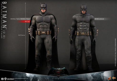 Hot Toys Batman 2.0 - Batman v Superman: Dawn of Justice - MMS731 - 1/6 Scale Collectible Figure
