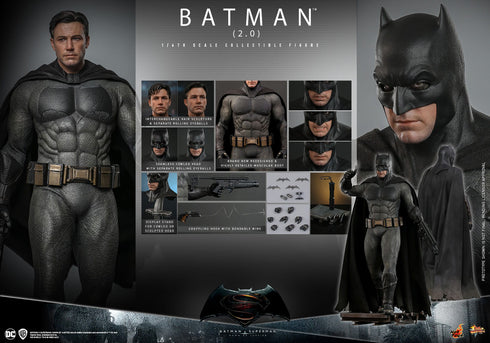 Hot Toys Batman 2.0 - Batman v Superman: Dawn of Justice - MMS731 - 1/6 Scale Collectible Figure