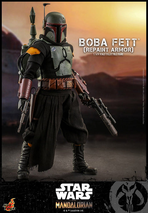 Hot Toys Boba Fett (Repaint Armor) Special Edition - Star Wars: The Mandalorian - TMS055B - 1/6 Scale Collectible Figure