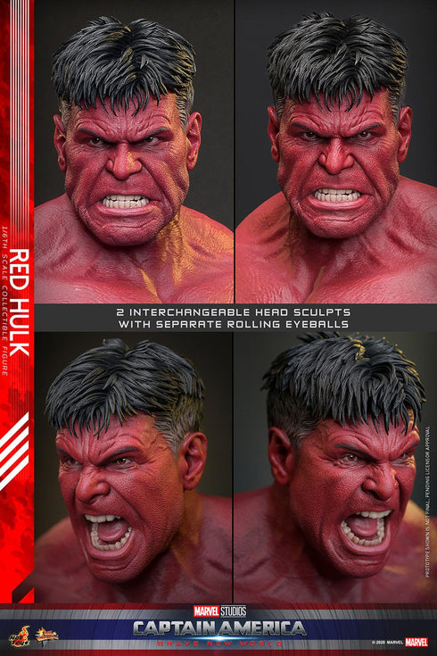 Hot Toys Red Hulk - Captain America: Brave New World - MMS797 - 1/6 Scale Collectible Figure