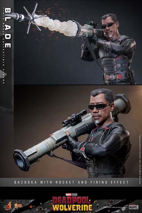 Hot Toys Blade - Deadpool & Wolverine - MMS791 - 1/6 Scale Collectible Figure