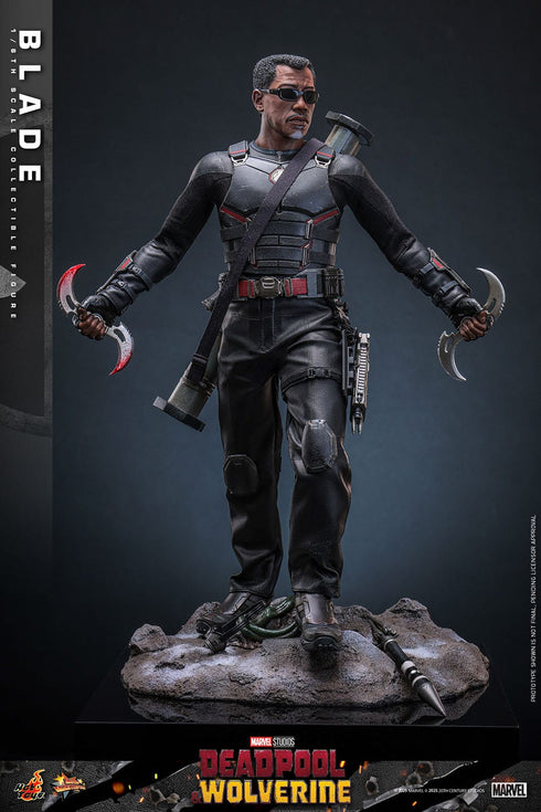Hot Toys Blade - Deadpool & Wolverine - MMS791 - 1/6 Scale Collectible Figure