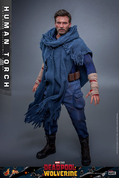Hot Toys Human Torch - Deadpool & Wolverine - MMS789 - 1/6 Scale Collectible Figure