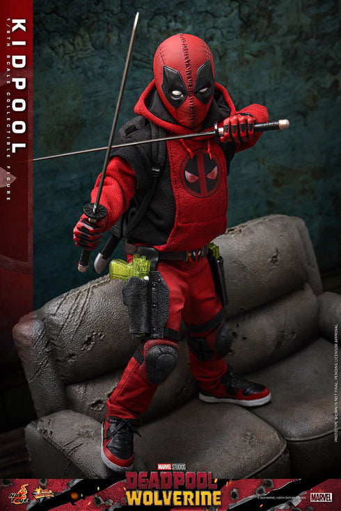 Hot Toys Kidpool - Deadpool & Wolverine - MMS763 - 1/6 Scale Collectible Figure