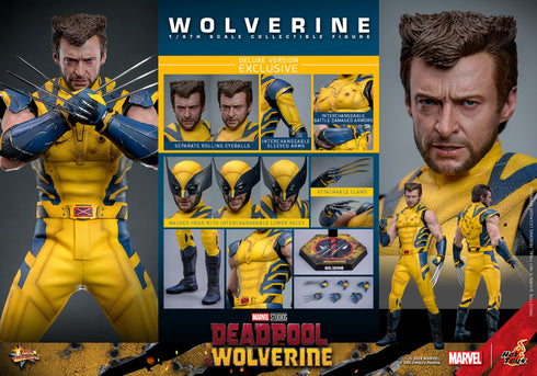Hot Toys Wolverine (Deluxe Version) - Deadpool & Wolverine - MMS754 - 1/6 Scale Collectible Figure
