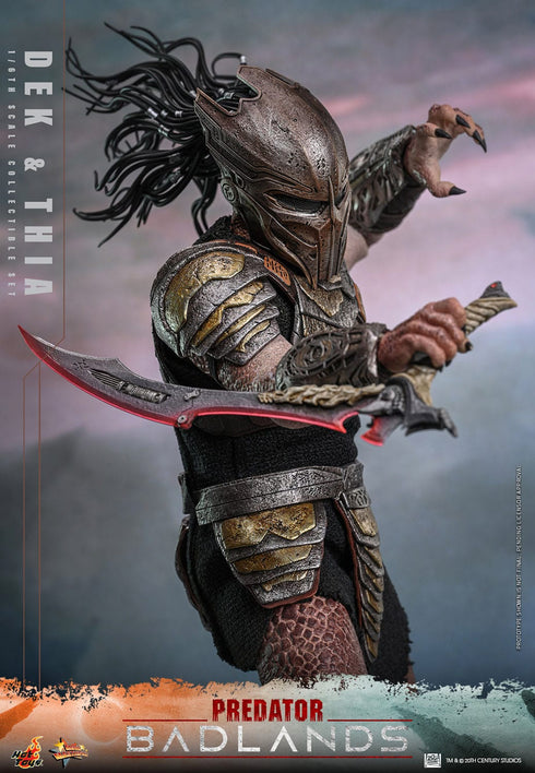 Hot Toys Dek & Thia - Predator: Badlands - MMS850 - 1/6 Scale Collectible Figure Set