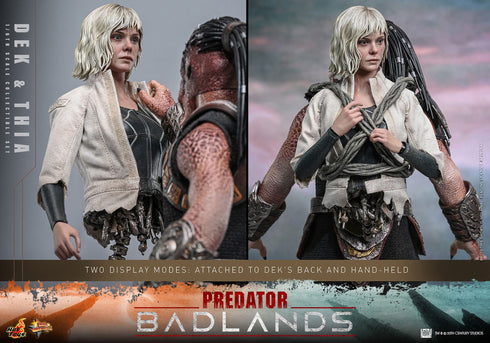 Hot Toys Dek & Thia - Predator: Badlands - MMS850 - 1/6 Scale Collectible Figure Set