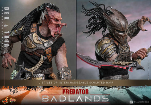 Hot Toys Dek & Thia - Predator: Badlands - MMS850 - 1/6 Scale Collectible Figure Set