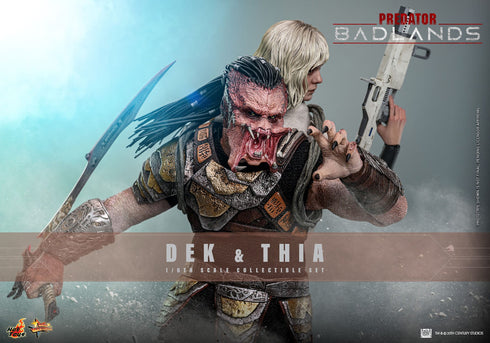 Hot Toys Dek & Thia - Predator: Badlands - MMS850 - 1/6 Scale Collectible Figure Set