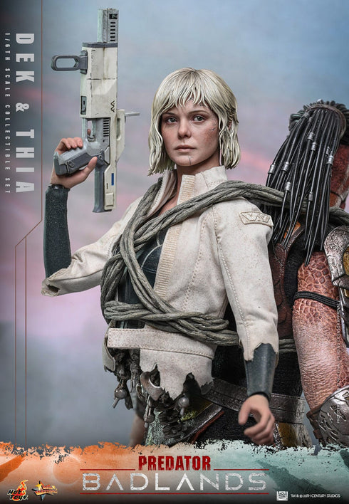 Hot Toys Dek & Thia - Predator: Badlands - MMS850 - 1/6 Scale Collectible Figure Set