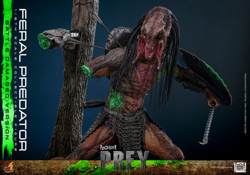 Hot Toys Feral Predator (Battle Damaged Version) - Prey - TMS173 - 1/6 Scale Collectible Figure