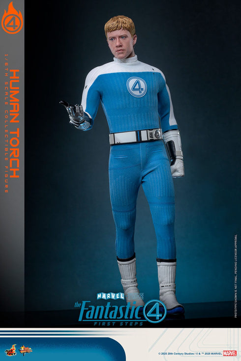 Hot Toys Human Torch - The Fantastic Four: First Steps - MMS829 - 1/6 Scale Collectible Figure