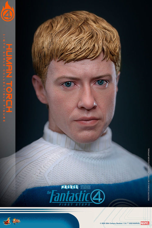 Hot Toys Human Torch - The Fantastic Four: First Steps - MMS829 - 1/6 Scale Collectible Figure