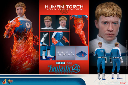 Hot Toys Human Torch - The Fantastic Four: First Steps - MMS829 - 1/6 Scale Collectible Figure