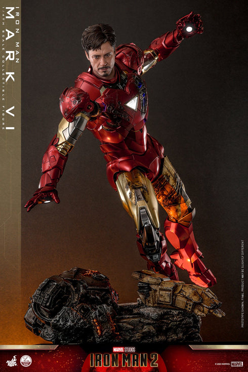 Hot Toys Iron Man Mark VI - Iron Man 2 - QS025 - 1/4 Scale Collectible Figure