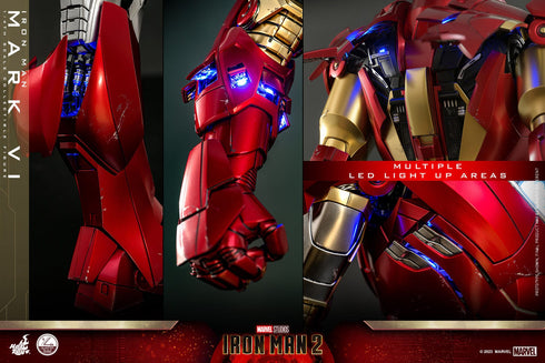 Hot Toys Iron Man Mark VI - Iron Man 2 - QS025 - 1/4 Scale Collectible Figure