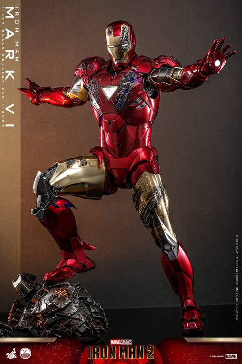 Hot Toys Iron Man Mark VI - Iron Man 2 - QS025 - 1/4 Scale Collectible Figure