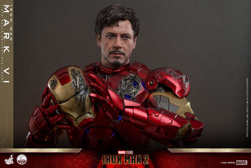 Hot Toys Iron Man Mark VI - Iron Man 2 - QS025 - 1/4 Scale Collectible Figure