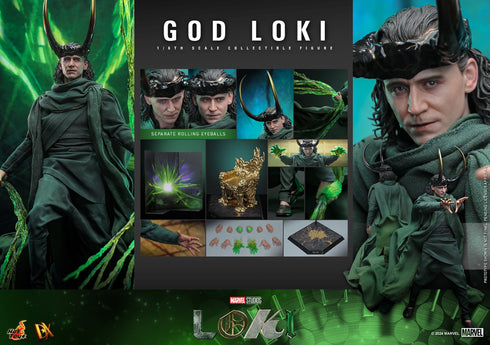 Hot Toys Loki God Loki 1/6 Action Figure