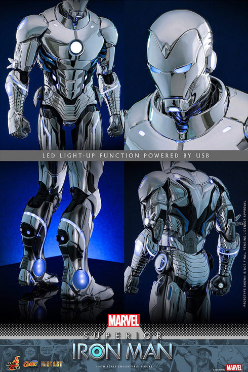 Hot Toys Superior Iron Man - Marvel Comics - CMS026D73 - Diecast 1/6 Scale Collectible Figure