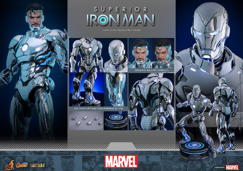 Hot Toys Superior Iron Man - Marvel Comics - CMS026D73 - Diecast 1/6 Scale Collectible Figure