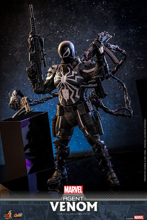 Hot Toys Agent Venom - Marvel Comics - CMS025 - 1/6 Scale Collectible Figure