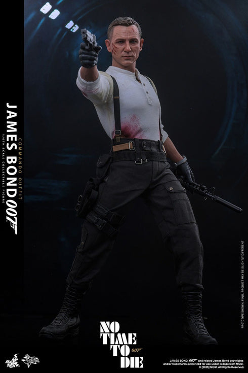 Hot Toys No Time To Die James Bond (Commando Outfit) 1/6 Action Figure