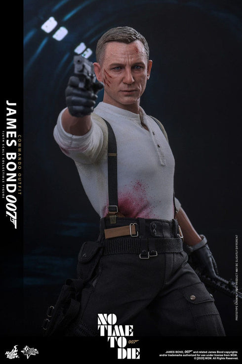 Hot Toys No Time To Die James Bond (Commando Outfit) 1/6 Action Figure