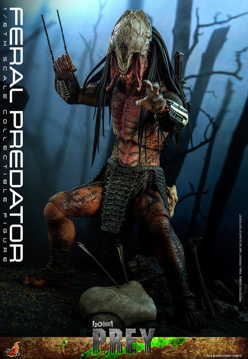 Hot Toys Prey Feral Predator 1/6 Action Figure