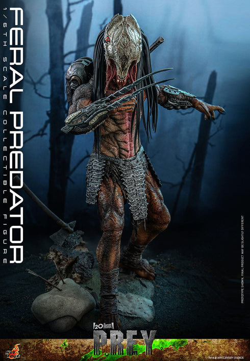Hot Toys Prey Feral Predator 1/6 Action Figure