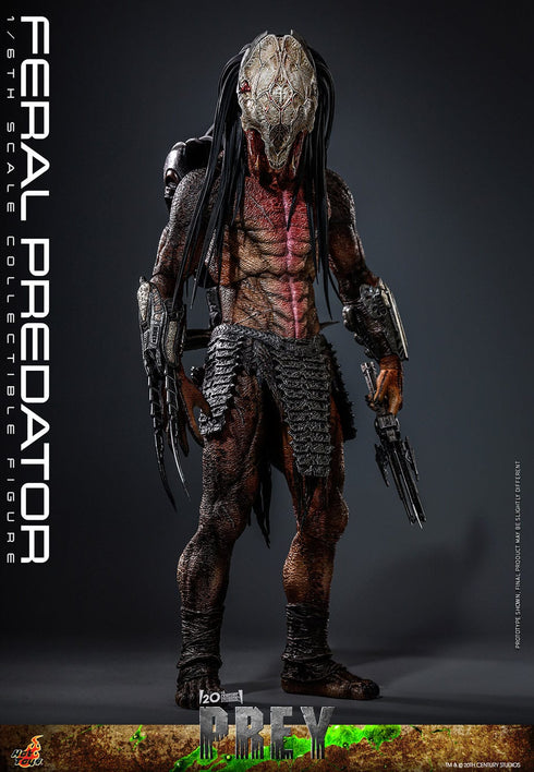 Hot Toys Prey Feral Predator 1/6 Action Figure