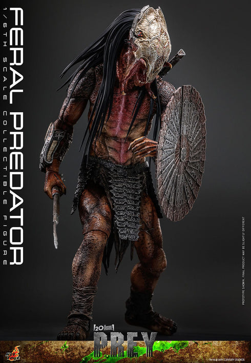 Hot Toys Prey Feral Predator 1/6 Action Figure