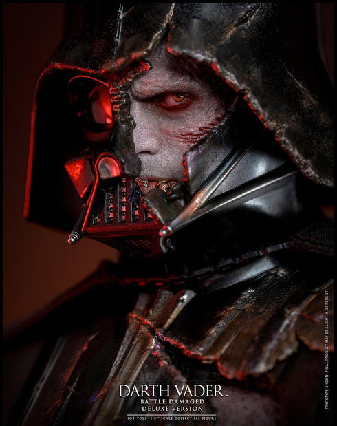 Hot Toys Darth Vader Battle Damaged Deluxe Version - Star Wars - DX45 - 1/6 Scale Collectible Figure
