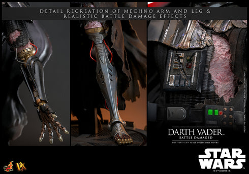 Hot Toys Darth Vader Battle Damaged - Star Wars - DX44 - 1/6 Scale Collectible Figure