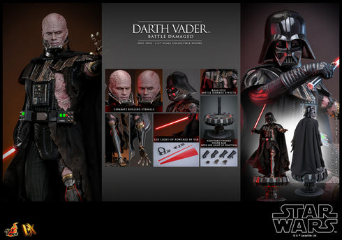 Hot Toys Darth Vader Battle Damaged - Star Wars - DX44 - 1/6 Scale Collectible Figure