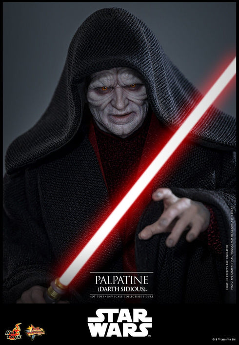 Hot Toys Star Wars Episode III - Revenge of the Sith Palpatine (Darth Sidious) 1/6 Action Figure