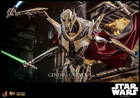 Hot Toys Star Wars Movie Masterpiece General Grievous Diecast 1/6 Action Figure