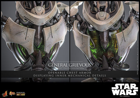 Hot Toys Star Wars Movie Masterpiece General Grievous Diecast 1/6 Action Figure