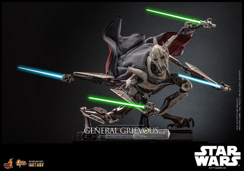 Hot Toys Star Wars Movie Masterpiece General Grievous Diecast 1/6 Action Figure