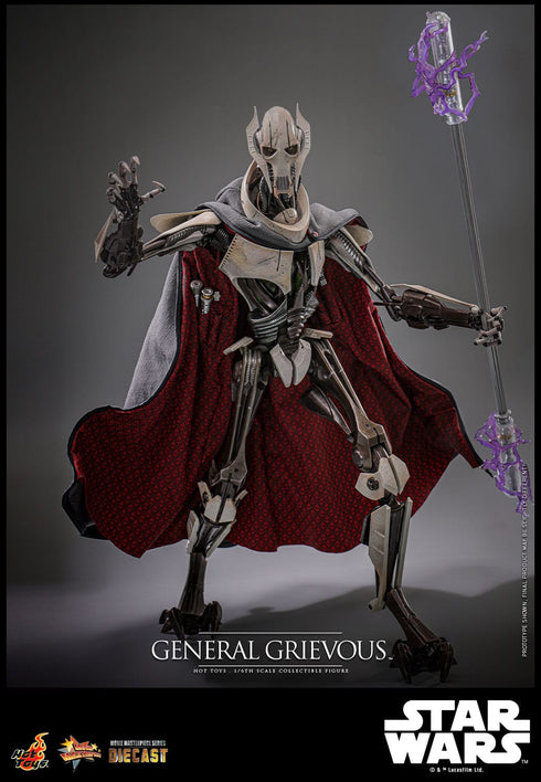 Hot Toys Star Wars Movie Masterpiece General Grievous Diecast 1/6 Action Figure