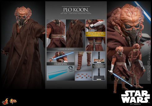 Hot Toys Plo Koon - Star Wars: The Clone Wars - MMS785 - 1/6 Scale Collectible Figure