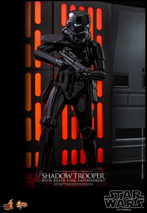 Hot Toys Shadow Trooper with Death Star Environment - Star Wars - MMS737 - 1/6 Scale Collectible Figure