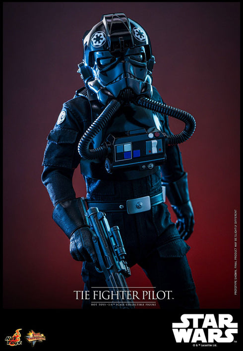 Hot Toys TIE Fighter Pilot - Star Wars: Episode IV - MMS798 - 1/6 Scale Collectible Figure (Damaged Box)